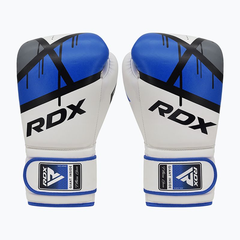 Boxerské rukavice RDX BGR-F7 blue 3