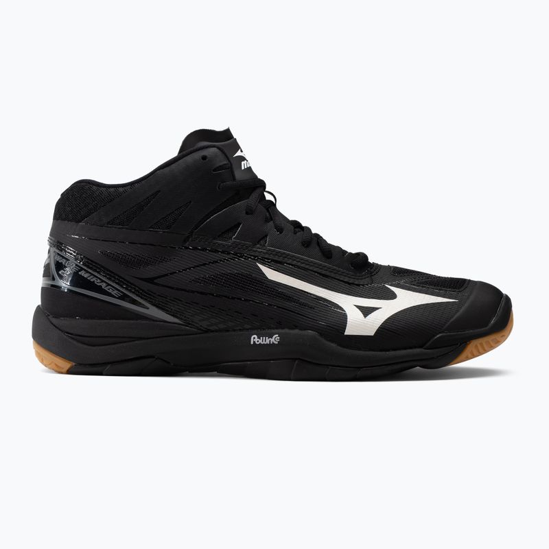 Pánské volejbalové boty Mizuno Wave Mirage 2 Mid černé X1GA176099 2