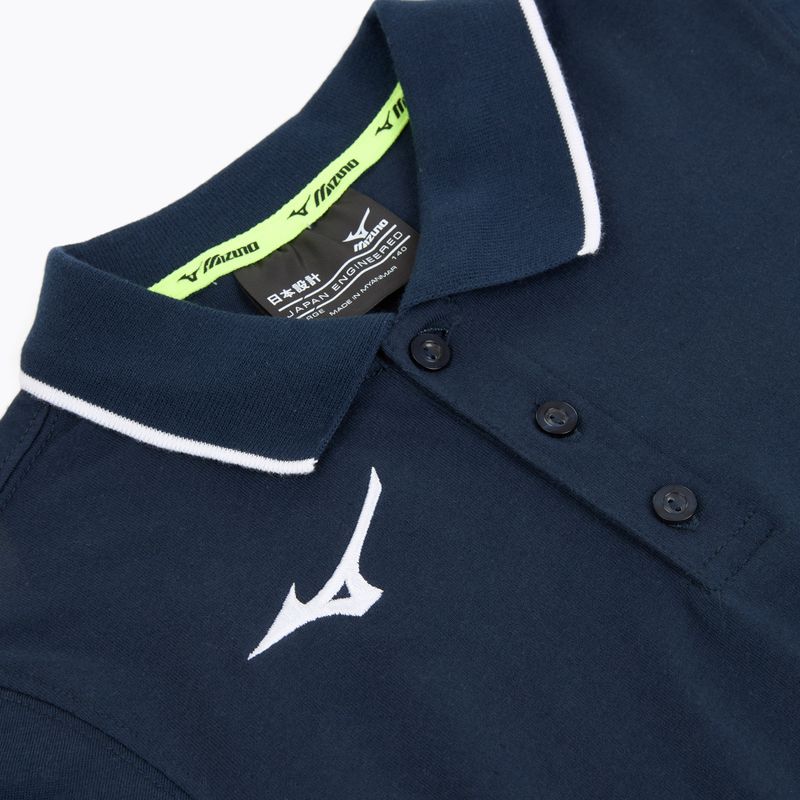 Dětské tričko Mizuno Polo navy/white 3