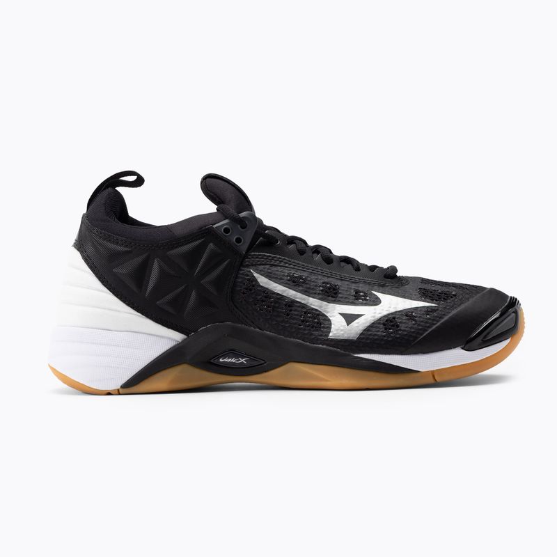 Pánské volejbalové boty Mizuno Wave Momentum černé V1GA191204 2