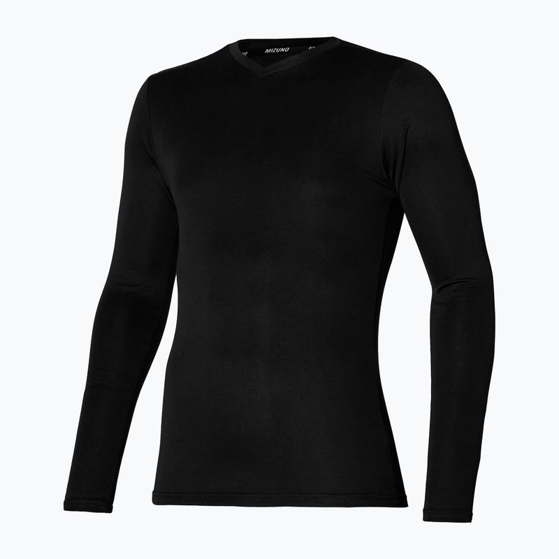 Pánské běžecké tričko longsleeve  BT Under V neck black