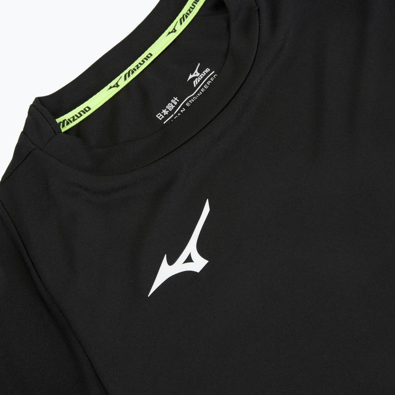 Dětské triko na trénink Mizuno Core SS black/black 3