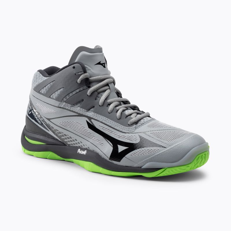 Pánské volejbalové boty Mizuno Wave Mirage 2.1 Mid zelené X1GA187037