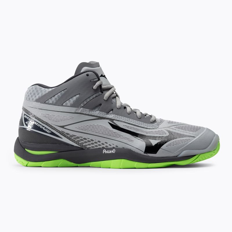 Pánské volejbalové boty Mizuno Wave Mirage 2.1 Mid zelené X1GA187037 2