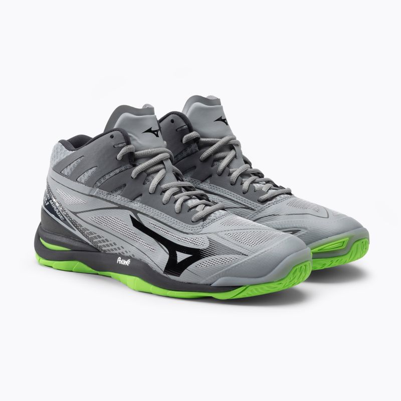 Pánské volejbalové boty Mizuno Wave Mirage 2.1 Mid zelené X1GA187037 5