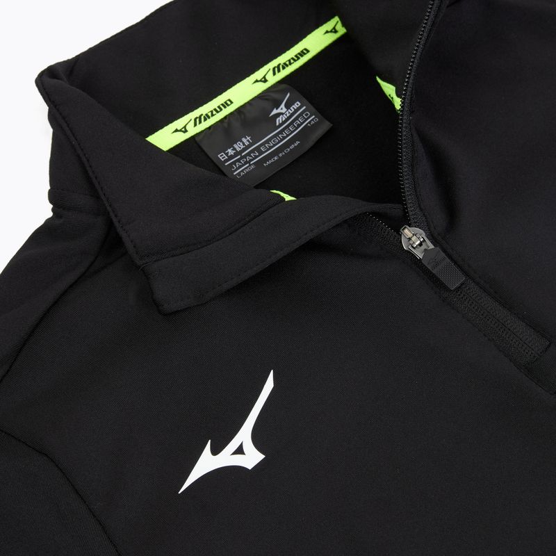 Dětská fleecová mikina Mizuno Shizuoka Tech Fleece whitenavy 3