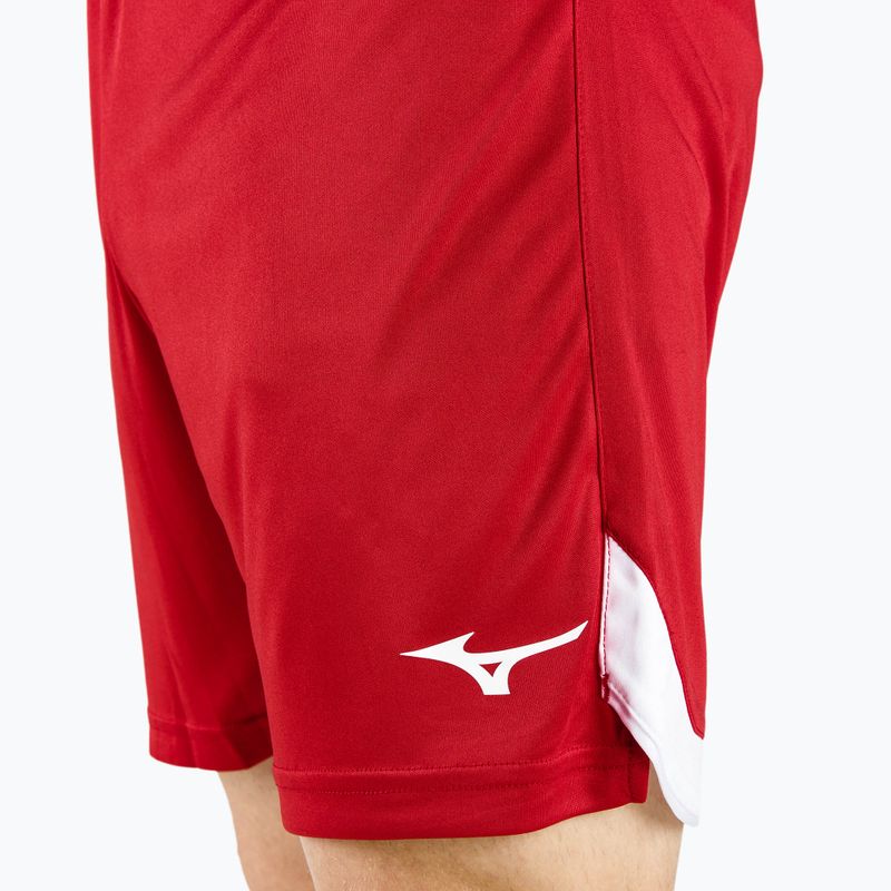 Pánské tréninkové šortky Mizuno Premium Handball červené X2FB9A0262 4