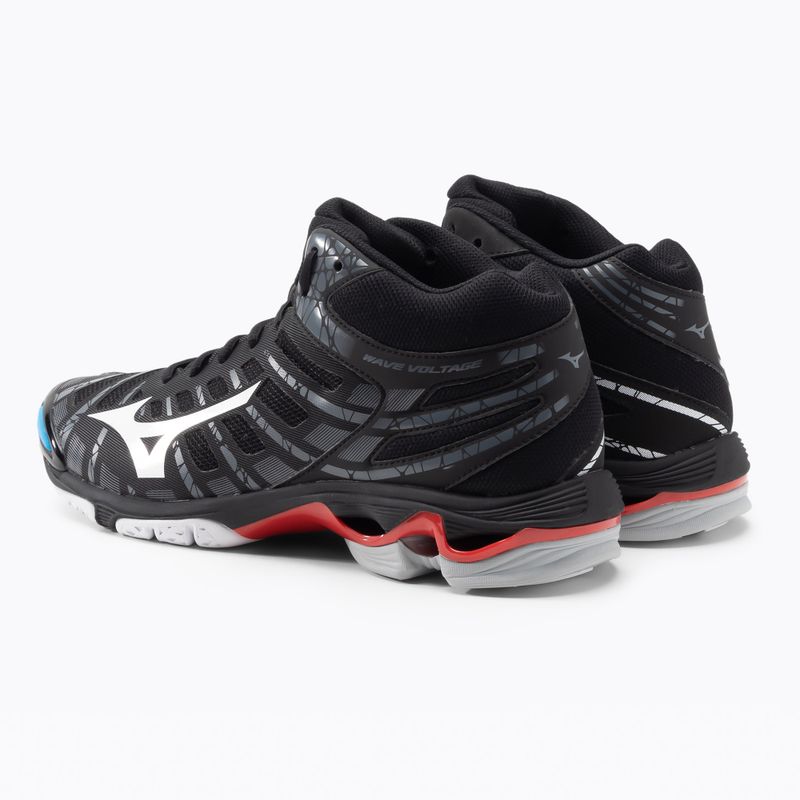 Pánské volejbalové boty Mizuno Wave Voltage Mid černé V1GA196545 3