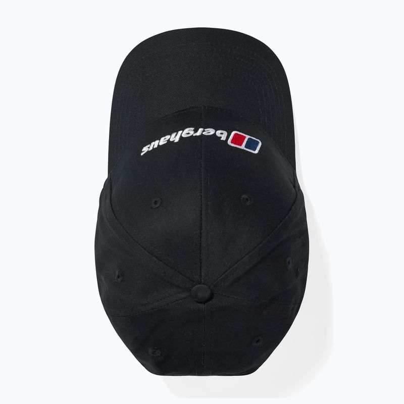 Berghaus Logo Recognition baseballová čepice černá/černá 2