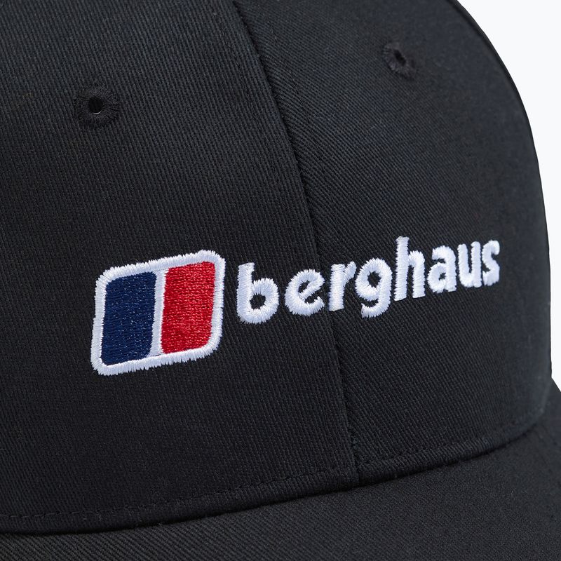 Berghaus Logo Recognition baseballová čepice černá/černá 3