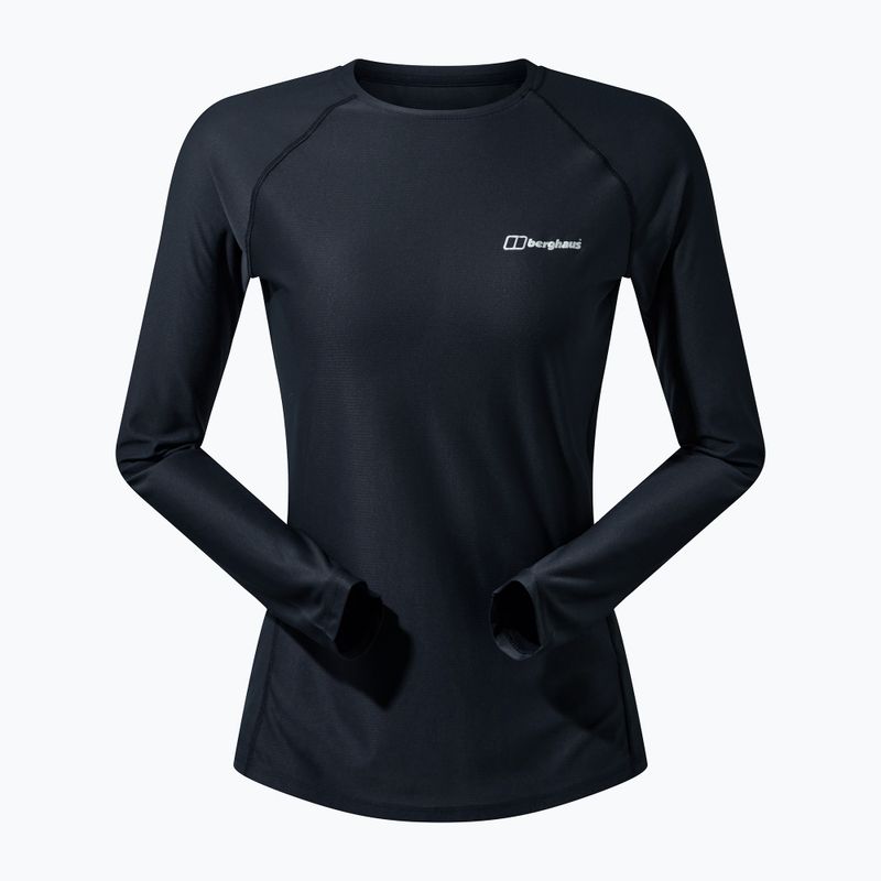 Dámské tričko s dlouhým rukávem Berghaus 24/7 Basecrew black/black 9