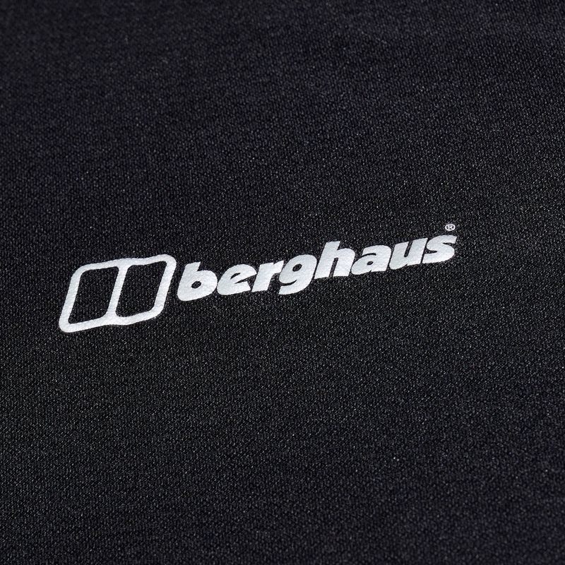 Pánské tričko Berghaus 24/7 Basecrew s dlouhým rukávem black/black 10