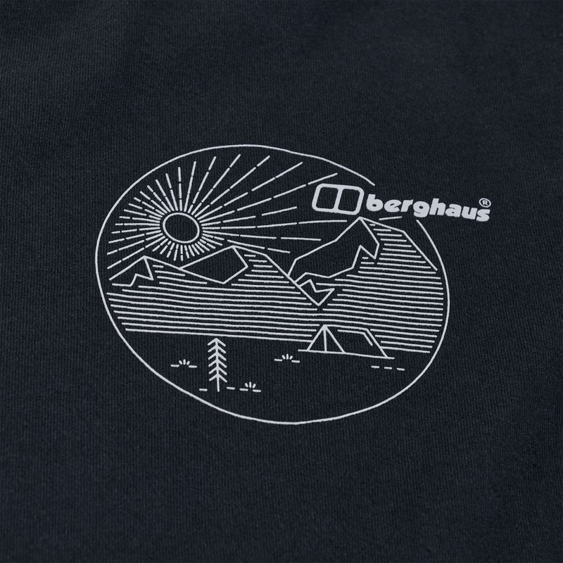 Dámské tričko longsleeve  Berghaus Linear Landscape black/black 10