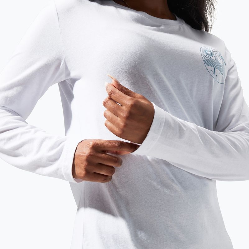 Dámské tričko longsleeve  Berghaus Linear Landscape pure white 5