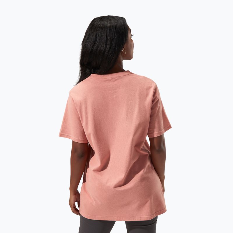 Dámské tričko  Berghaus Boyfriend Logo rose dawn 3