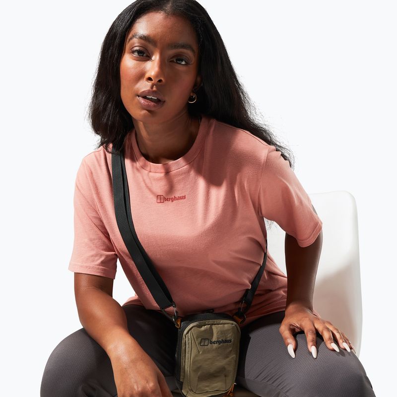 Dámské tričko  Berghaus Boyfriend Logo rose dawn 5