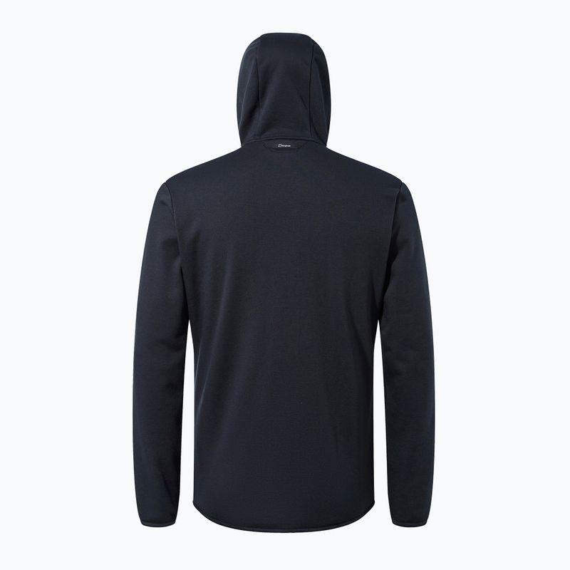 Pánská fleecová mikina Berghaus Heuberg Hoody black/black 12