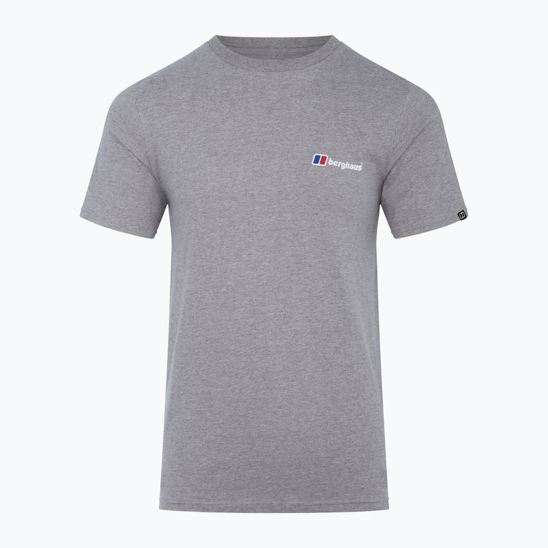 Pánské tričko Berghaus Snowdon SS Tee 2.0 grey marl bci 8