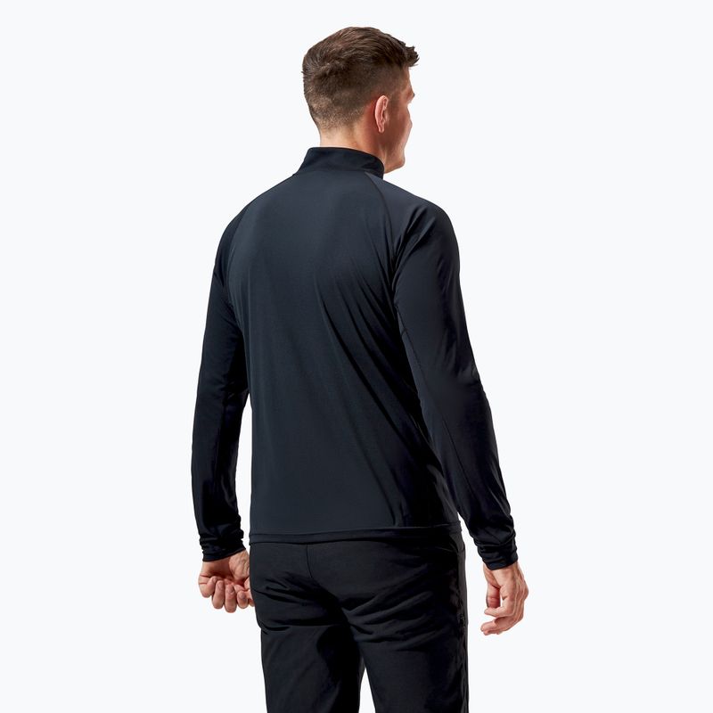 Pánské tričko Berghaus Trailblaze Tech Tee black/black s dlouhým rukávem 3