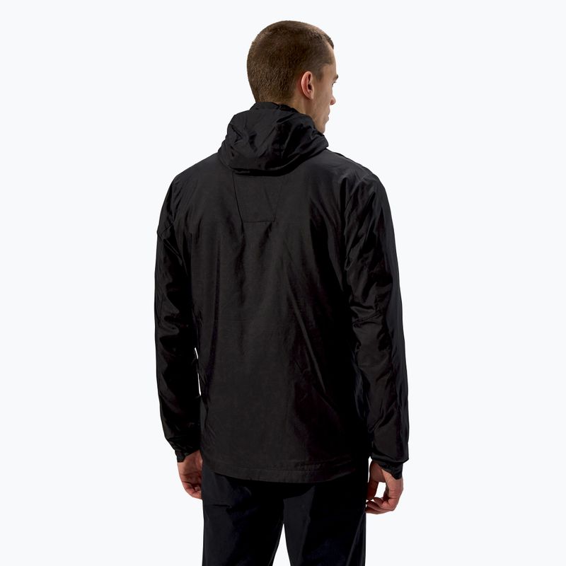 Pánská větrovka Berghaus Alpha Resist-Air black/black 3