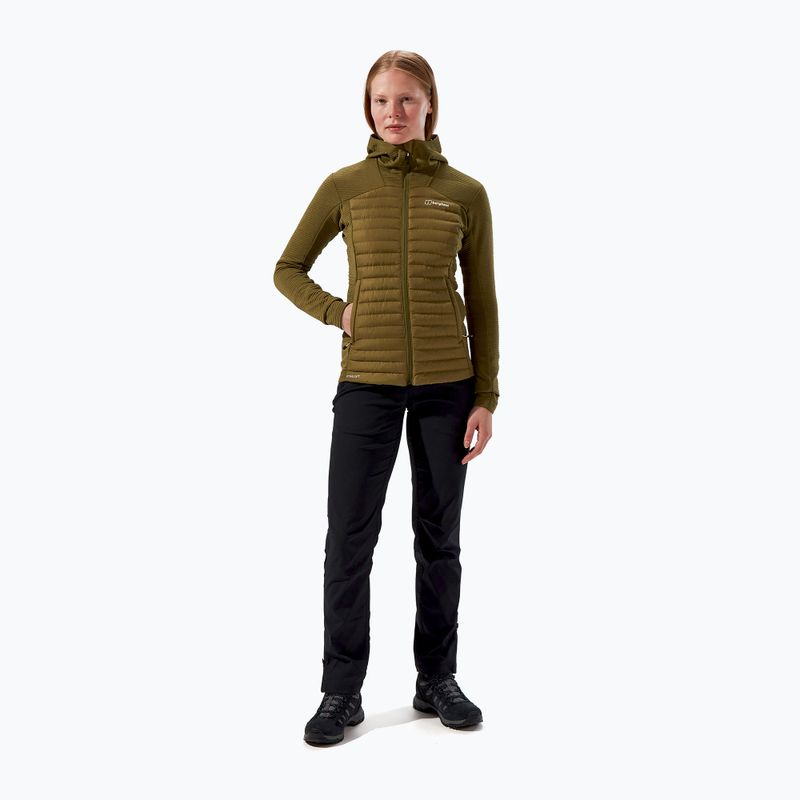 Dámská bunda Berghaus Nula Hybrid oak moss 2