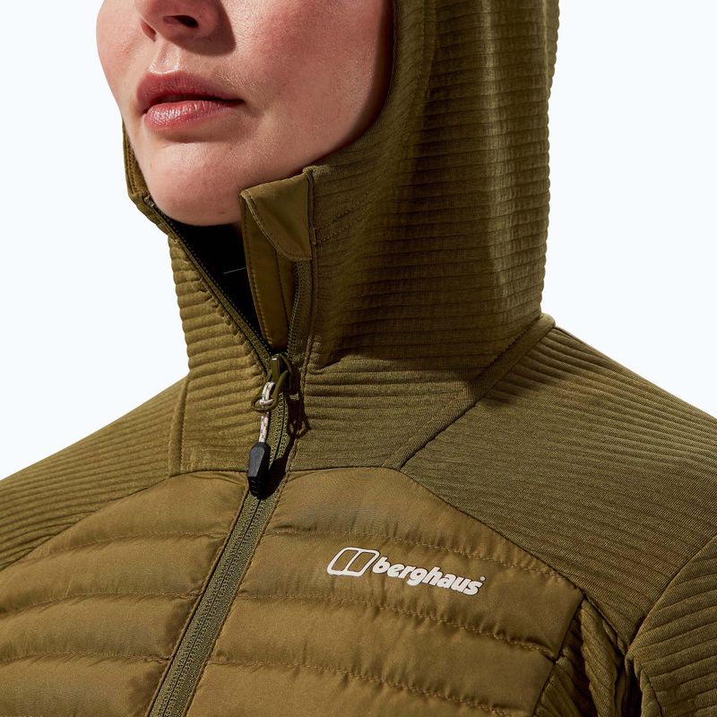 Dámská bunda Berghaus Nula Hybrid oak moss 4