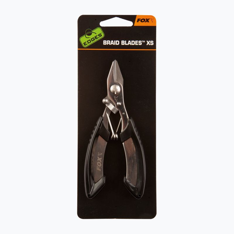 Fox Edges Carp Braid Blades rybářské nůžky černé CAC540