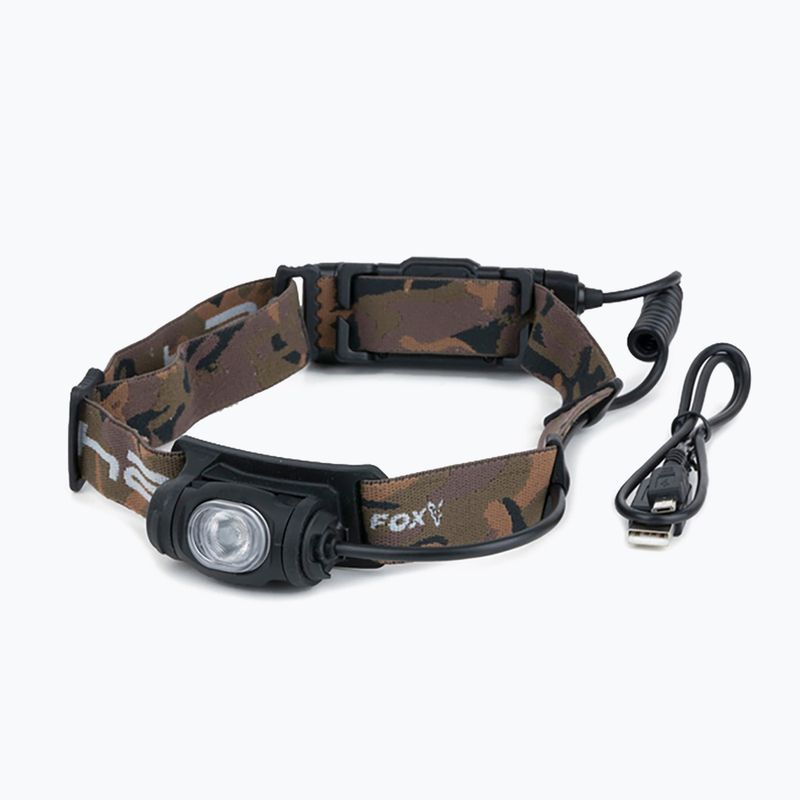 Fox International Halo AL350c čelová svítilna hnědá CEI165 čelová svítilna