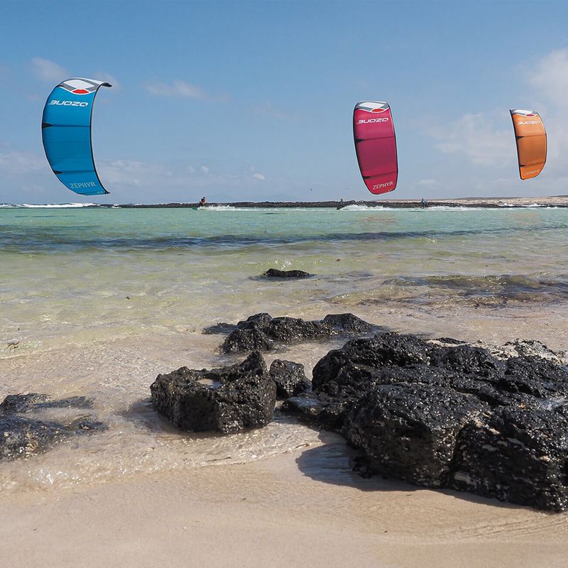 Ozone Zephyr V7 kitesurfing kite červená ZV7K17RW 2