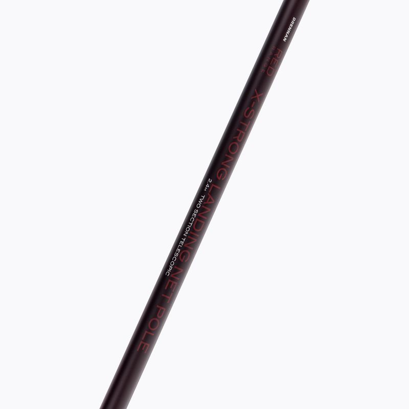 Přistávací síť Drennan Red Range 2,4 m teleskopická tyč černá RMRL240 2