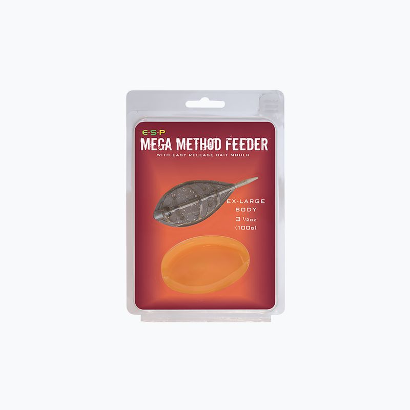 ESP Mega Method Feeder XL košík na návnady + plíseň hnědá ETFMMB100