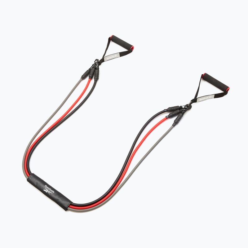 Sada posilovacích gum Reebok Power Tube barevná RATB-30034