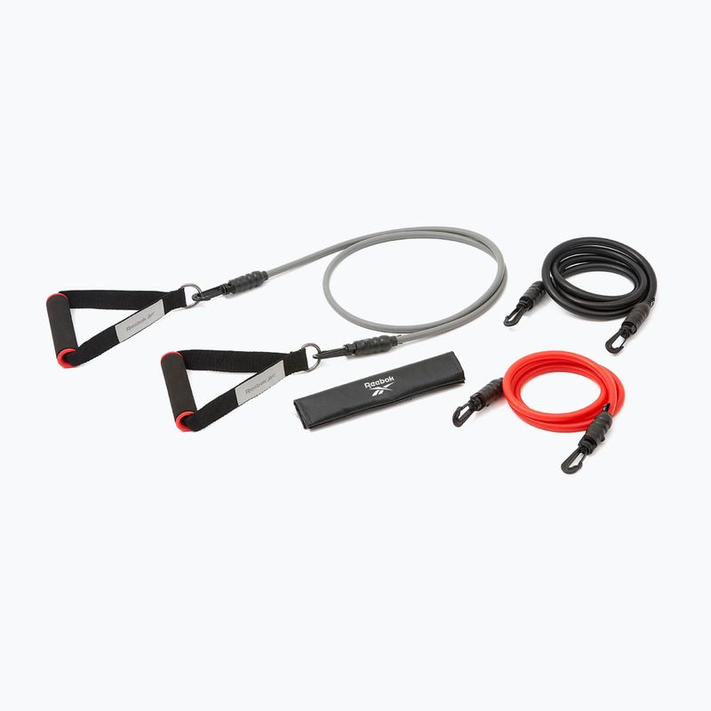 Sada posilovacích gum Reebok Power Tube barevná RATB-30034 2