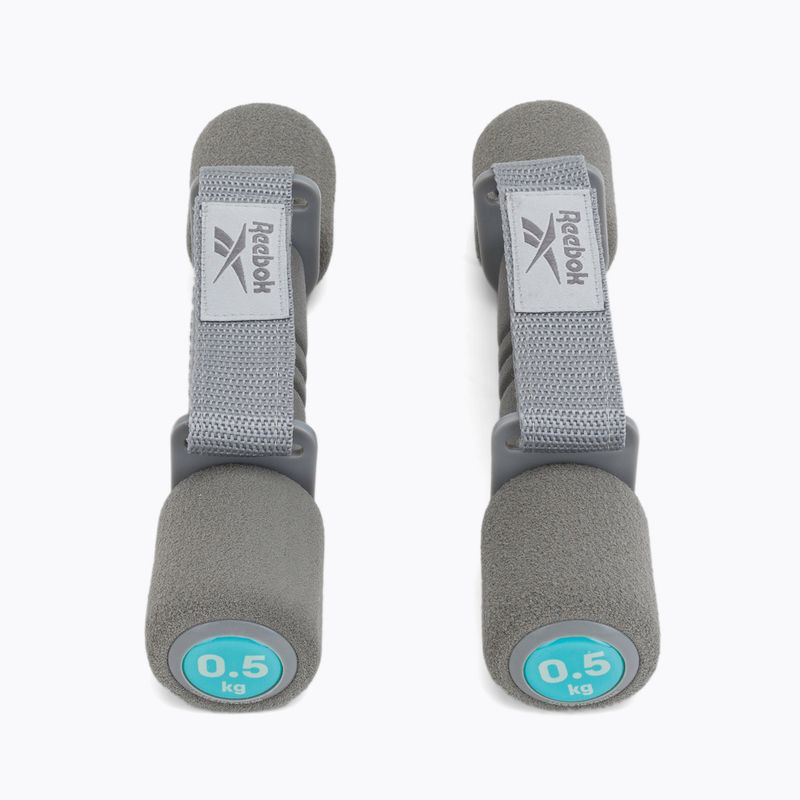 Činky Reebok 2 x 0,5 kg šedá RAWT-11060BL 3