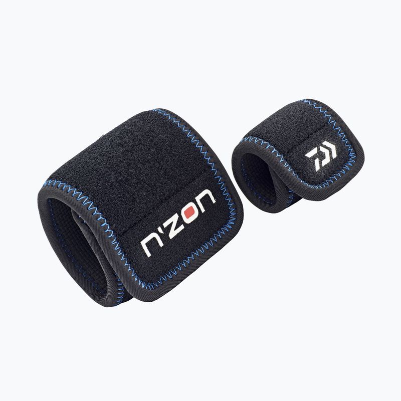 Daiwa N'Zon Neoprenová páska na prut 2 ks černá 13432-000