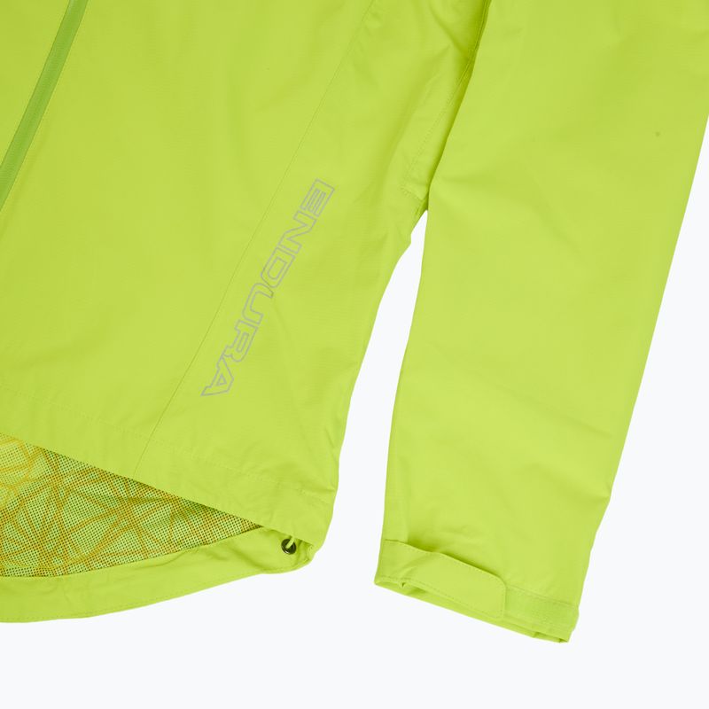 Pánská cyklistická bunda Endura Hummvee Waterproof hi-viz yellow 4