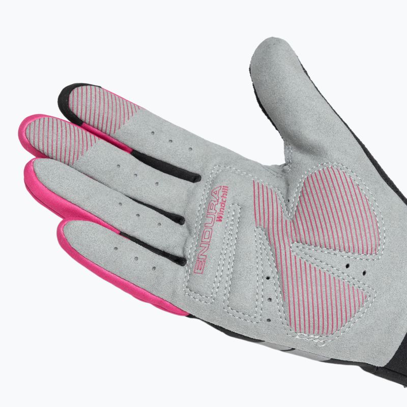 Dámské cyklistické rukavice Endura Windchill W cerise 5