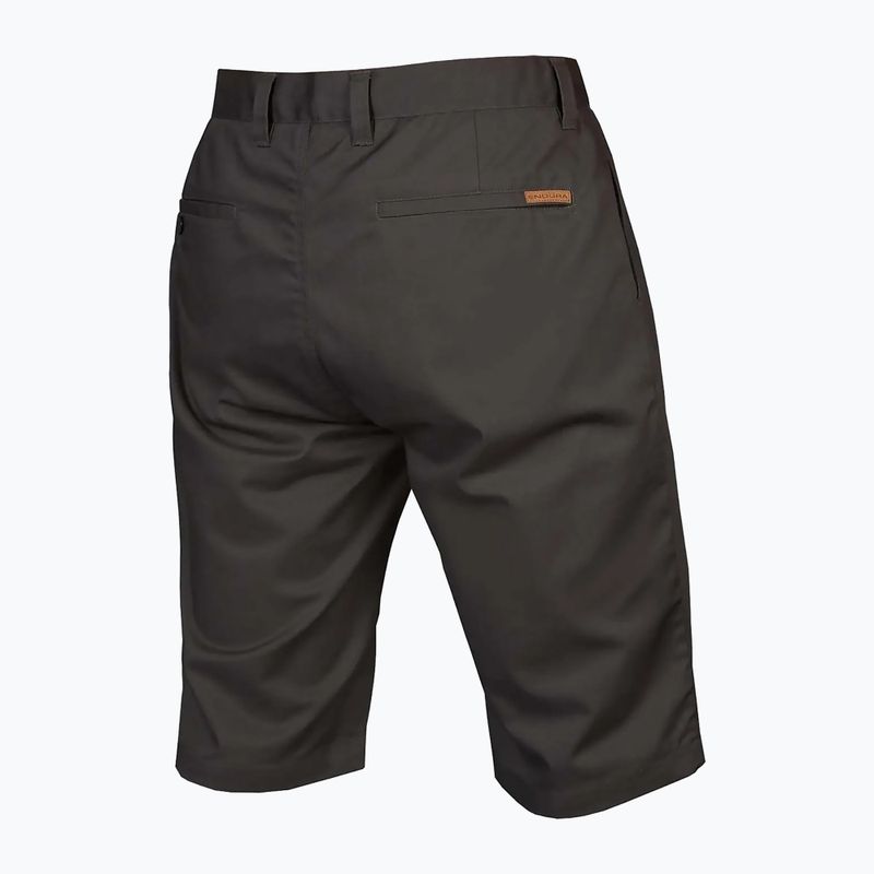 Pánské cyklistické šortky  Endura Hummvee Chino W/Liner grey 4
