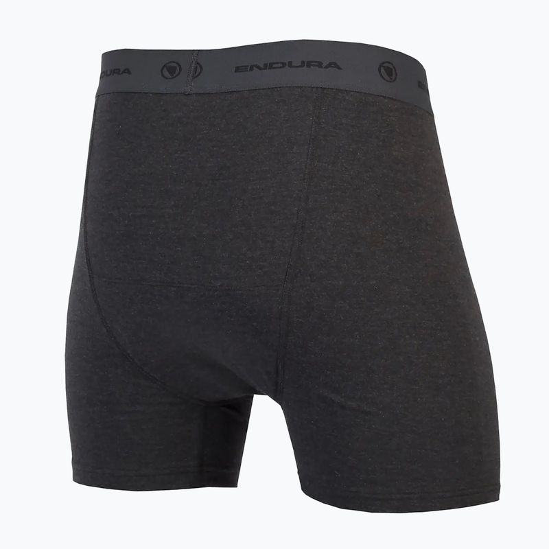 Pánské cyklistické boxerky Endura 2 páry anthracite 6