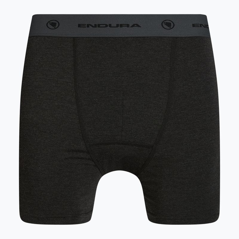 Pánské cyklistické boxerky Endura 2 páry anthracite 2