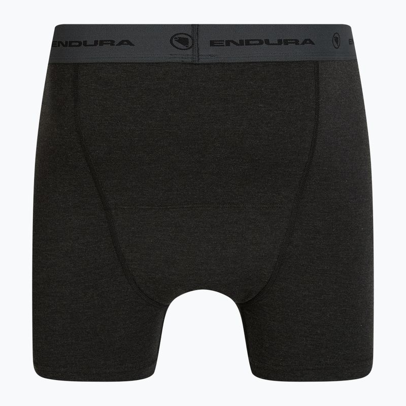 Pánské cyklistické boxerky Endura 2 páry anthracite 3