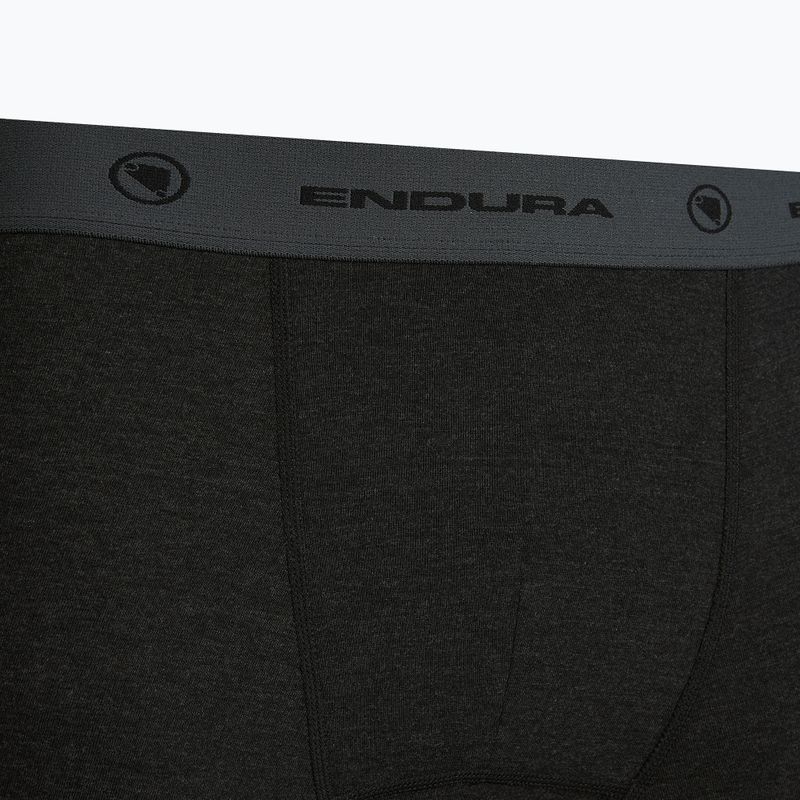 Pánské cyklistické boxerky Endura 2 páry anthracite 4
