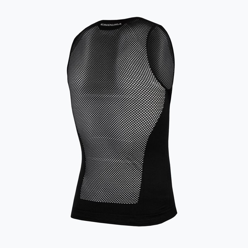 Pánská cyklistické tílko Endura Fishnet II Sleeveless Baselayer black 2