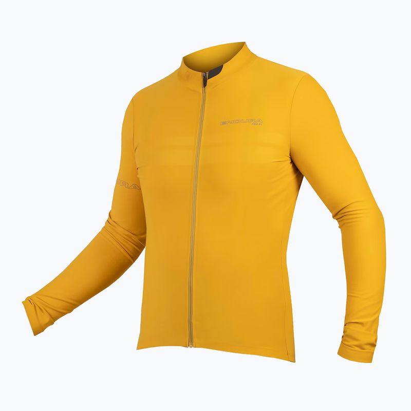 Pánský cyklistický dres Longsleeve Endura Pro SL II L/S mustard 10