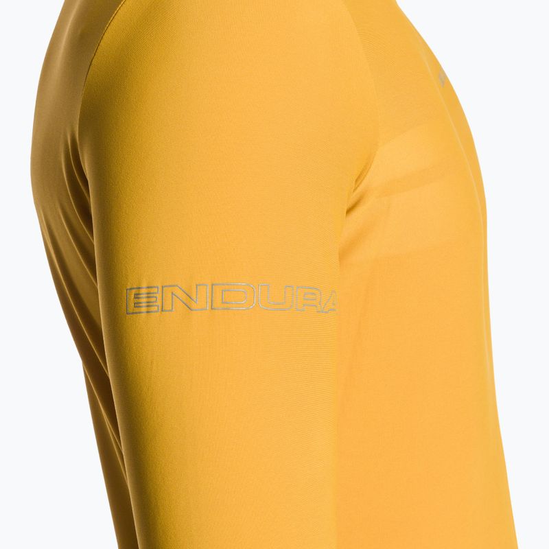 Pánský cyklistický dres Longsleeve Endura Pro SL II L/S mustard 7