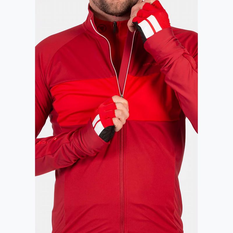 Pánský cyklistický dres longsleeve Endura FS260 Pro Jetstream II red 3