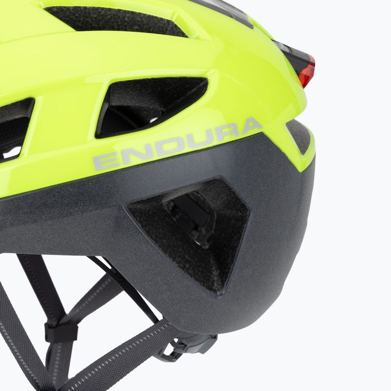 Cyklistická přilba Endura Urban Luminite hi-viz yellow 7