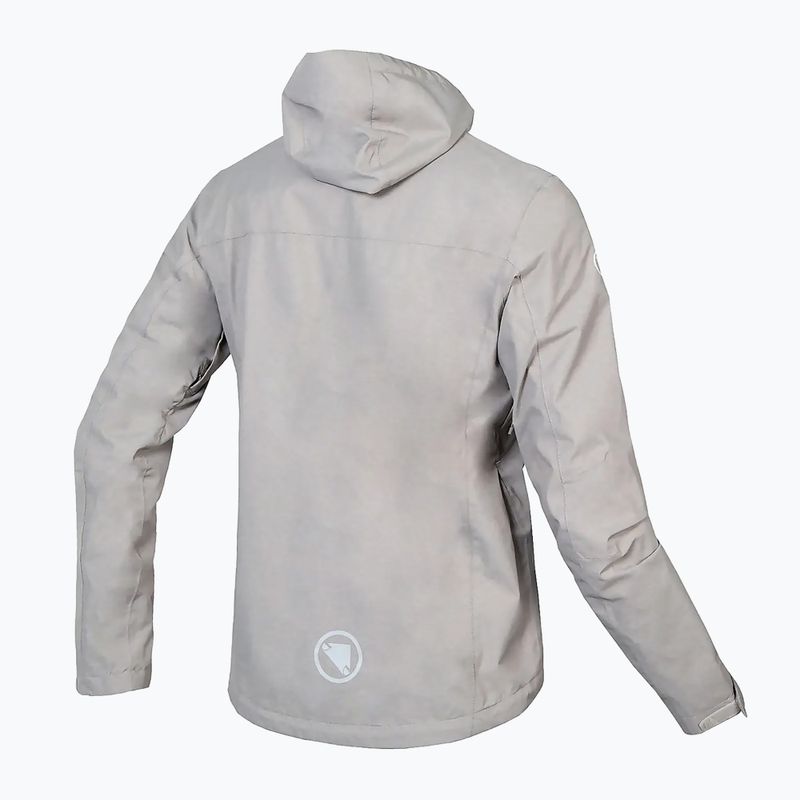 Pánská cyklistická bunda Endura Hummvee Waterproof Hooded fossil 7