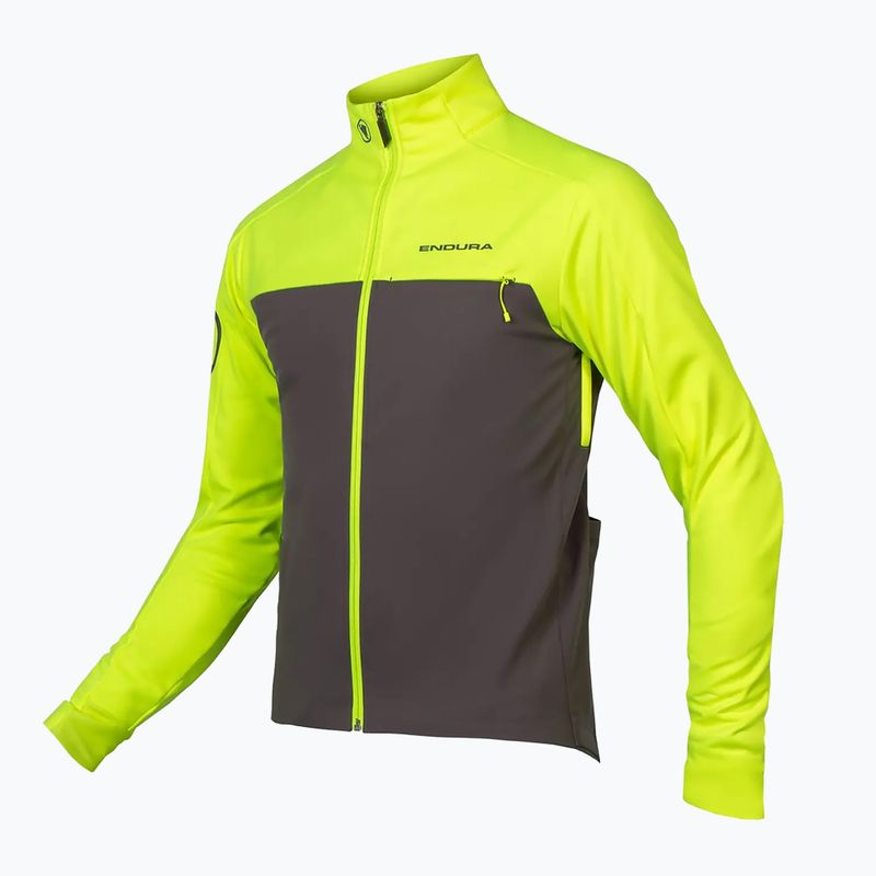 Pánská cyklistická bunda Endura Windchill II hi-viz yellow