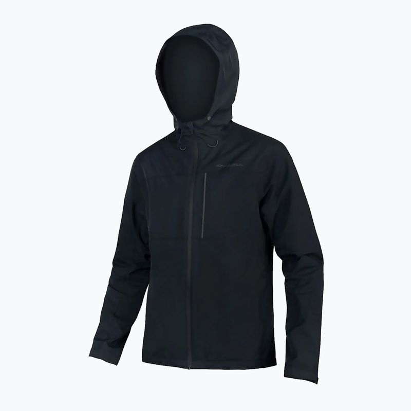 Pánská cyklistická bunda Endura Hummvee Waterproof Hooded black 7